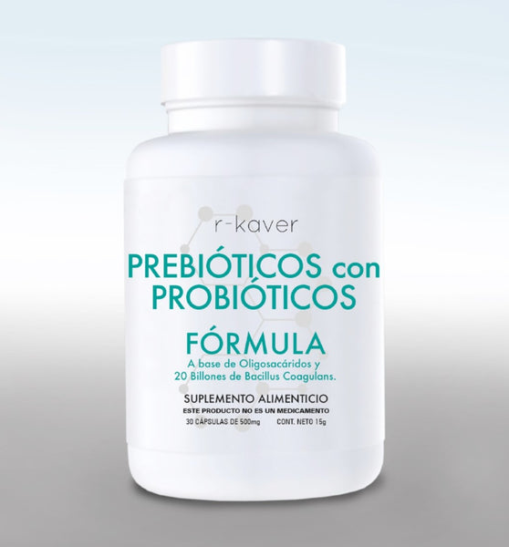 r - kaver "Fórmula PREBIÓTICOS CON PROBIÓTICOS"